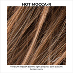 Load image into Gallery viewer, Hot Mocca-R-Medium reddish brown, light auburn, dark auburn brown roots
