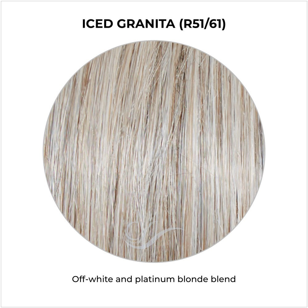 Iced Granita (R51/61)-Off-white and platinum blonde blend
