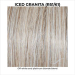 Load image into Gallery viewer, Iced Granita (R51/61)-Off-white and platinum blonde blend
