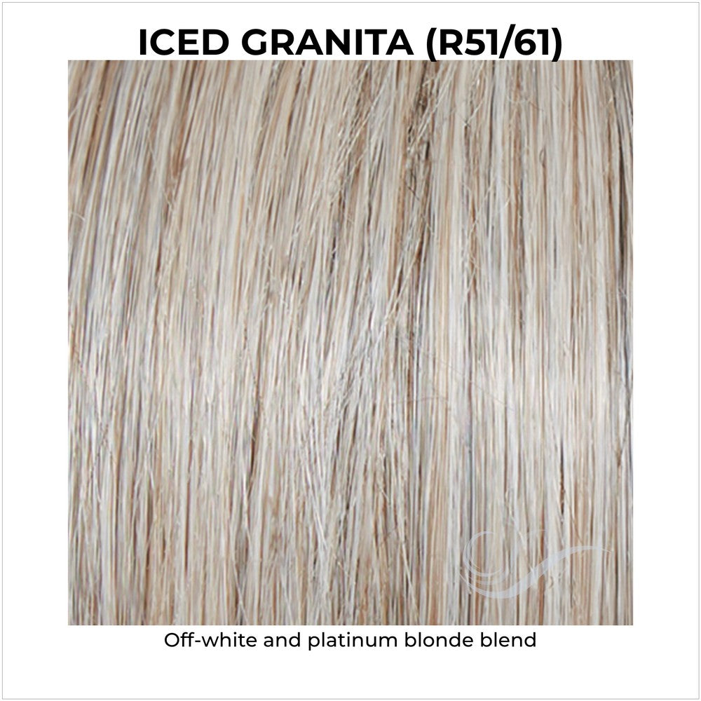 Iced Granita (R51/61)-Off-white and platinum blonde blend