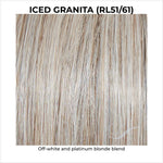 Load image into Gallery viewer, Iced Granita (RL51/61)-Off-white and platinum blonde blend
