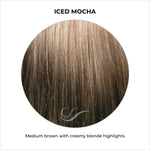 Load image into Gallery viewer, Iced Mocha-Medium brown with creamy blonde highlights
