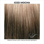 Load image into Gallery viewer, Iced Mocha-Medium brown with creamy blonde highlights

