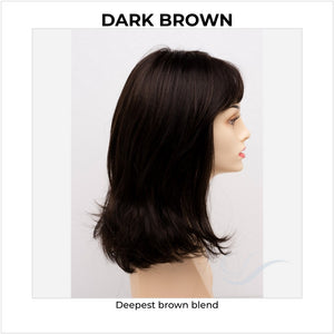 Jolie by Envy in Dark Brown-Deepest brown blend