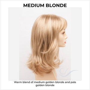 Jolie by Envy in Medium Blonde-Warm blend of medium golden blonde and pale golden blonde