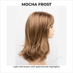 Load image into Gallery viewer, Jolie by Envy in Mocha Frost-Light ash brown with gold blonde highlights
