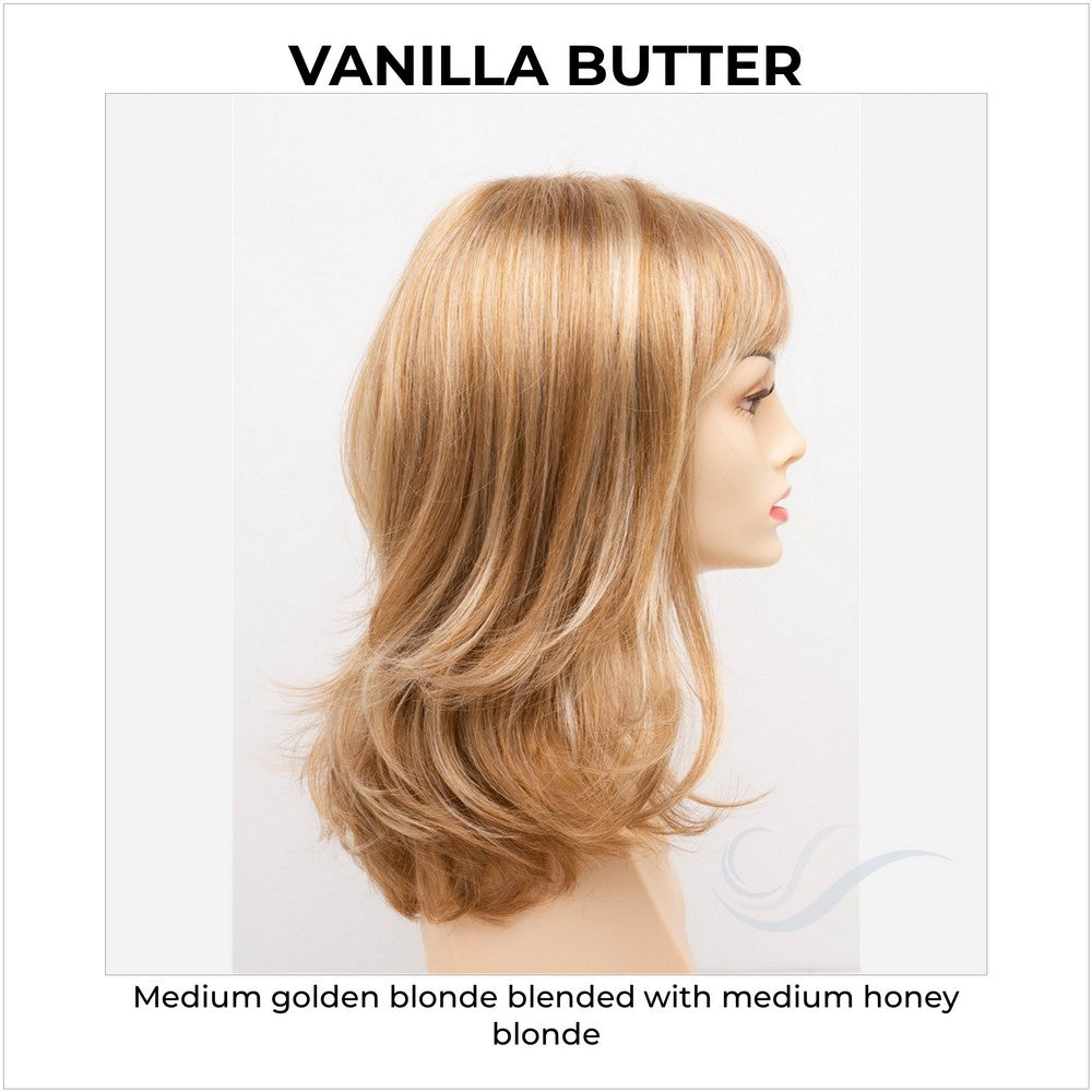 Jolie by Envy in Vanilla Butter-Medium golden blonde blended with medium honey blonde