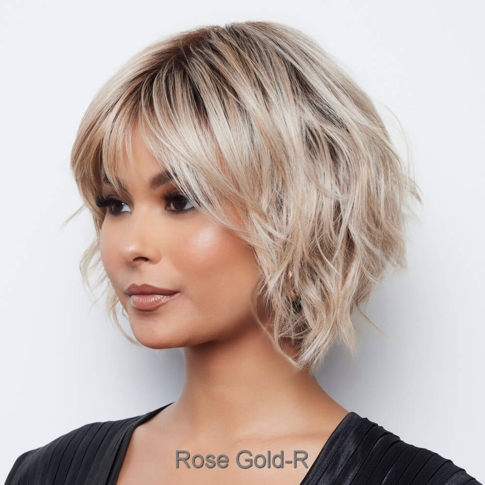 Joss by Rene of Paris wig in Rose Gold-R Image 6