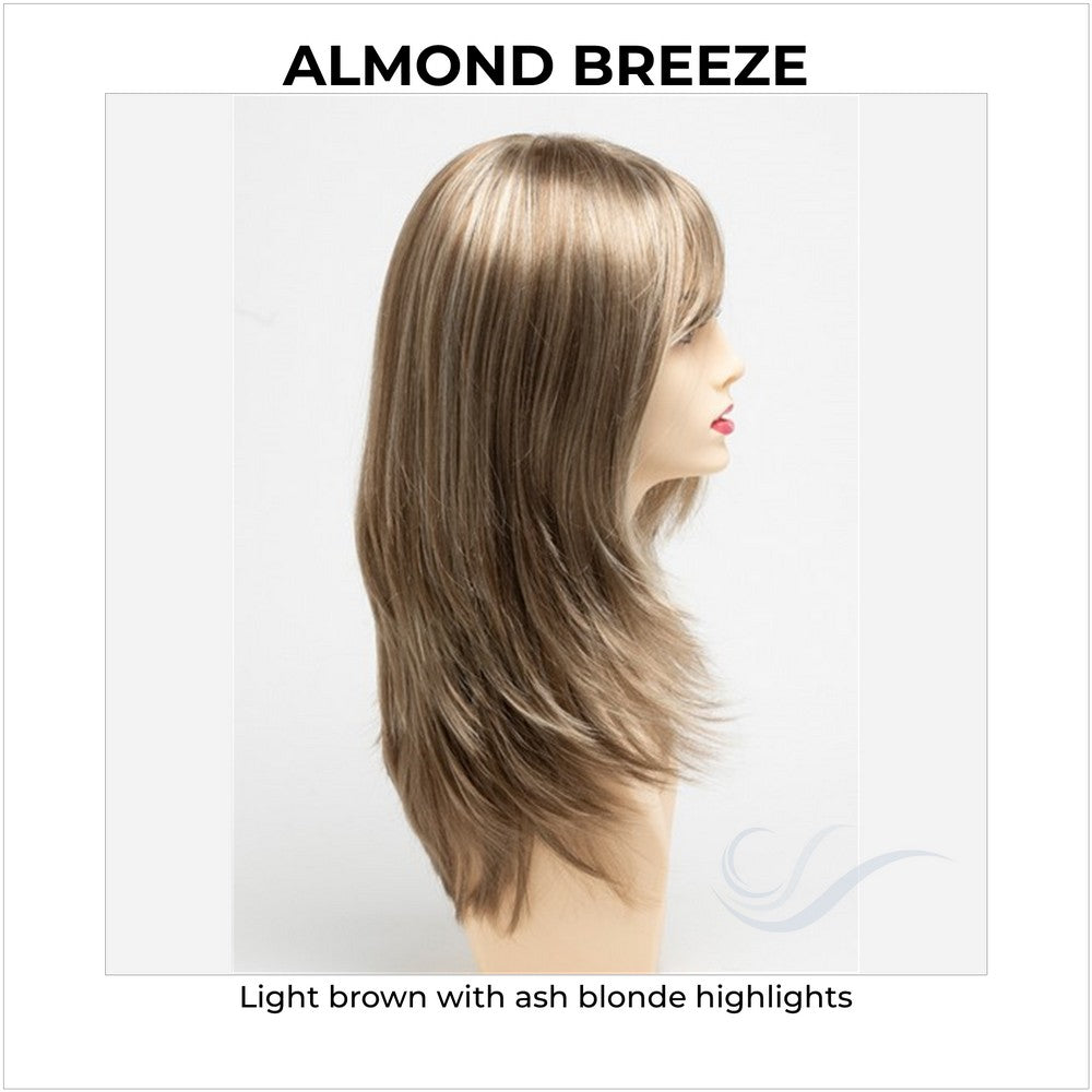 Kate by Envy in Almond Breeze-Light brown with ash blonde highlights