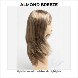 Kate by Envy in Almond Breeze-Light brown with ash blonde highlights