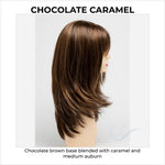 Load image into Gallery viewer, Kate by Envy in Chocolate Caramel-Chocolate brown base blended with caramel and medium auburn
