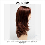 Load image into Gallery viewer, Kate by Envy in Dark Red-Dark auburn brown and copper with burgundy highlights
