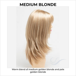 Kate by Envy in Medium Blonde-Warm blend of medium golden blonde and pale golden blonde