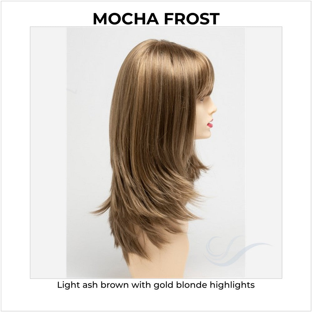 Kate by Envy in Mocha Frost-Light ash brown with gold blonde highlights