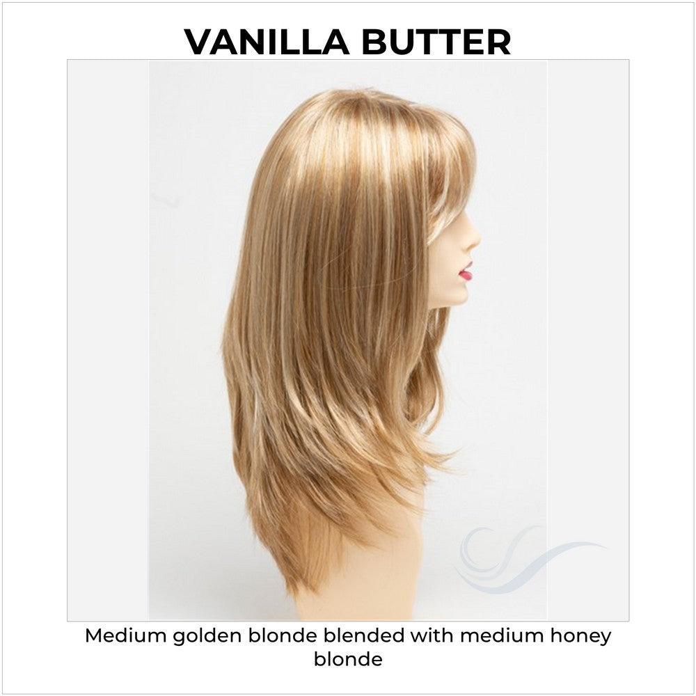 Kate by Envy in Vanilla Butter-Medium golden blonde blended with medium honey blonde