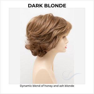 Kylie By Envy in Dark Blonde-Dynamic blend of honey and ash blonde
