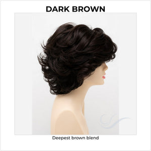 Kylie By Envy in Dark Brown-Deepest brown blend