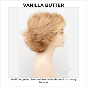Kylie By Envy in Vanilla Butter-Medium golden blonde blended with medium honey blonde