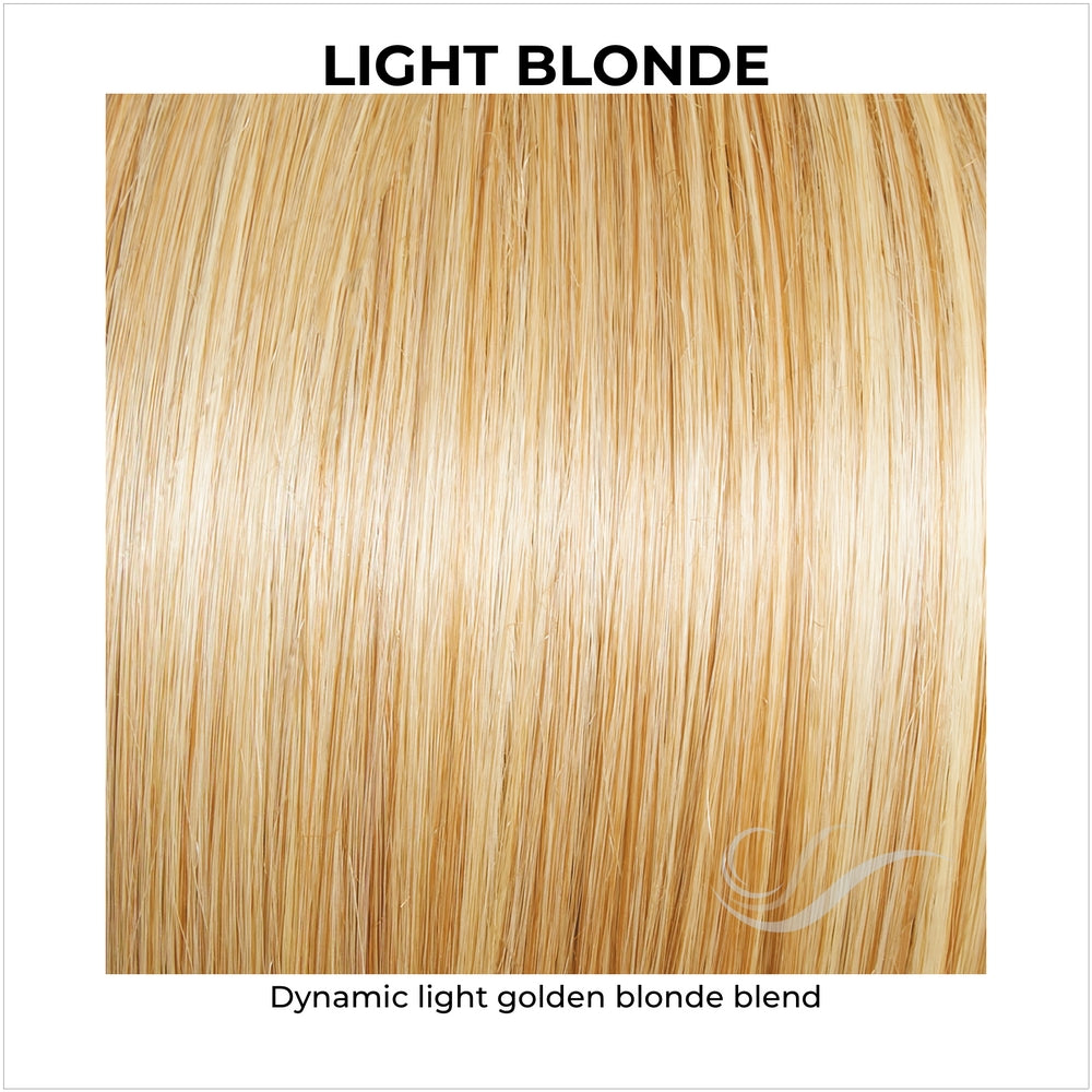 Light Blonde-Dynamic light golden blonde blend
