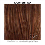Load image into Gallery viewer, Danielle By Envy in Lighter Red-Blend of auburn, copper, and warm blonde
