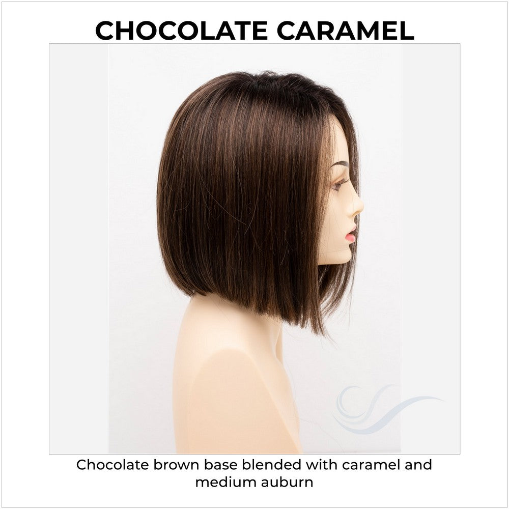 London by Envy in Chocolate Caramel-Chocolate brown base blended with caramel and medium auburn