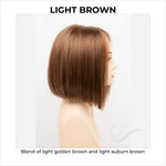 Load image into Gallery viewer, London by Envy in Light Brown-Blend of light golden brown and light auburn brown
