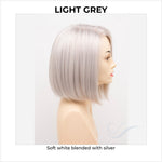Load image into Gallery viewer, London by Envy in Light Grey-Soft white blended with silver
