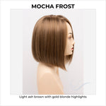 Load image into Gallery viewer, London by Envy in Mocha Frost-Light ash brown with gold blonde highlights
