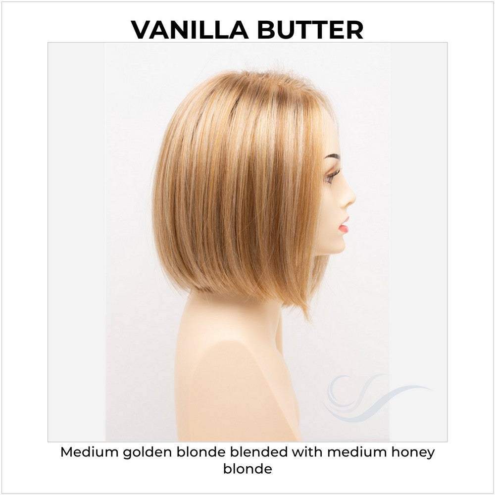 London by Envy in Vanilla Butter-Medium golden blonde blended with medium honey blonde