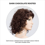 Load image into Gallery viewer, Loop by Ellen Wille in Dark Chocolate Rooted-Dark brown, darkest brown and light auburn blend with dark shaded roots
