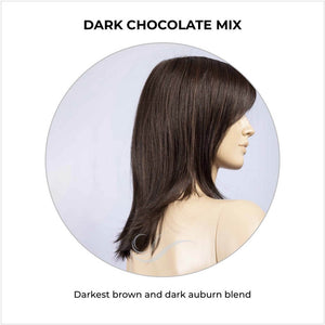 Luna by Ellen Wille in Dark Chocolate Mix-Darkest brown and dark auburn blend