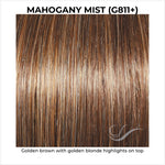 Load image into Gallery viewer, Mahogany Mist (G811+)-Golden brown with golden blonde highlights on top
