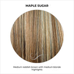 Load image into Gallery viewer, Maple Sugar-Medium reddish brown with medium blonde highlights
