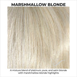 Load image into Gallery viewer, Marshmallow Blonde-A mixture blend of platinum, pure, and satin blonde with marshmallow blonde highlights
