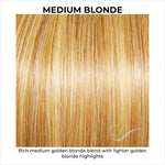 Load image into Gallery viewer, Medium Blonde-Rich medium golden blonde blend with lighter golden blonde highlights
