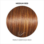 Load image into Gallery viewer, Medium Red-Medium reddish brown blend
