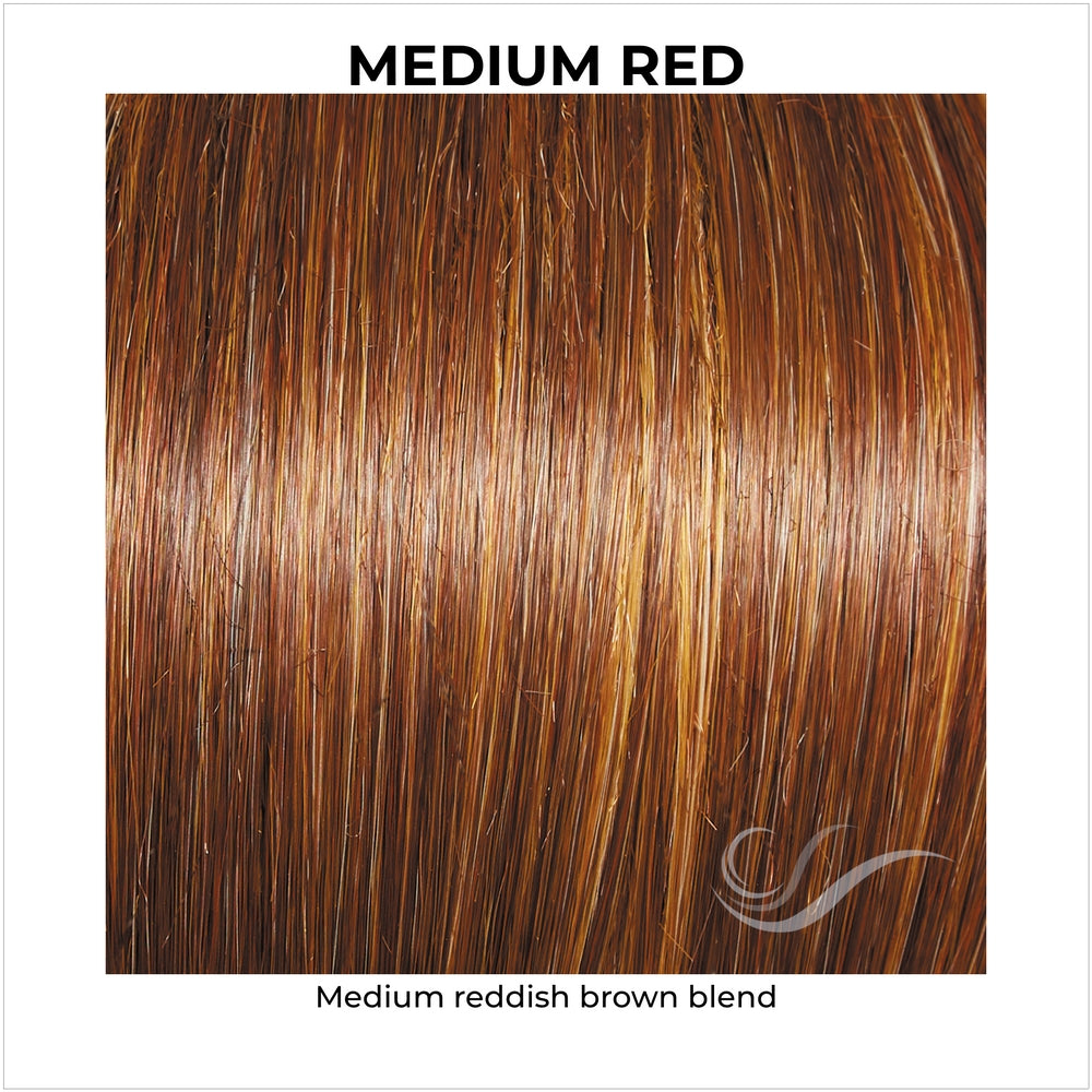 Medium Red-Medium reddish brown blend