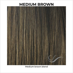 Medium Brown-Medium brown blend