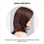 Load image into Gallery viewer, Melody by Ellen Wille in Dark Auburn-R-Dark auburn, bright copper red, and dark brown blend with dark roots
