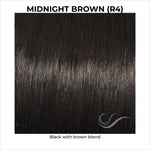 Load image into Gallery viewer, Midnight Brown (R4)-Black with brown blend
