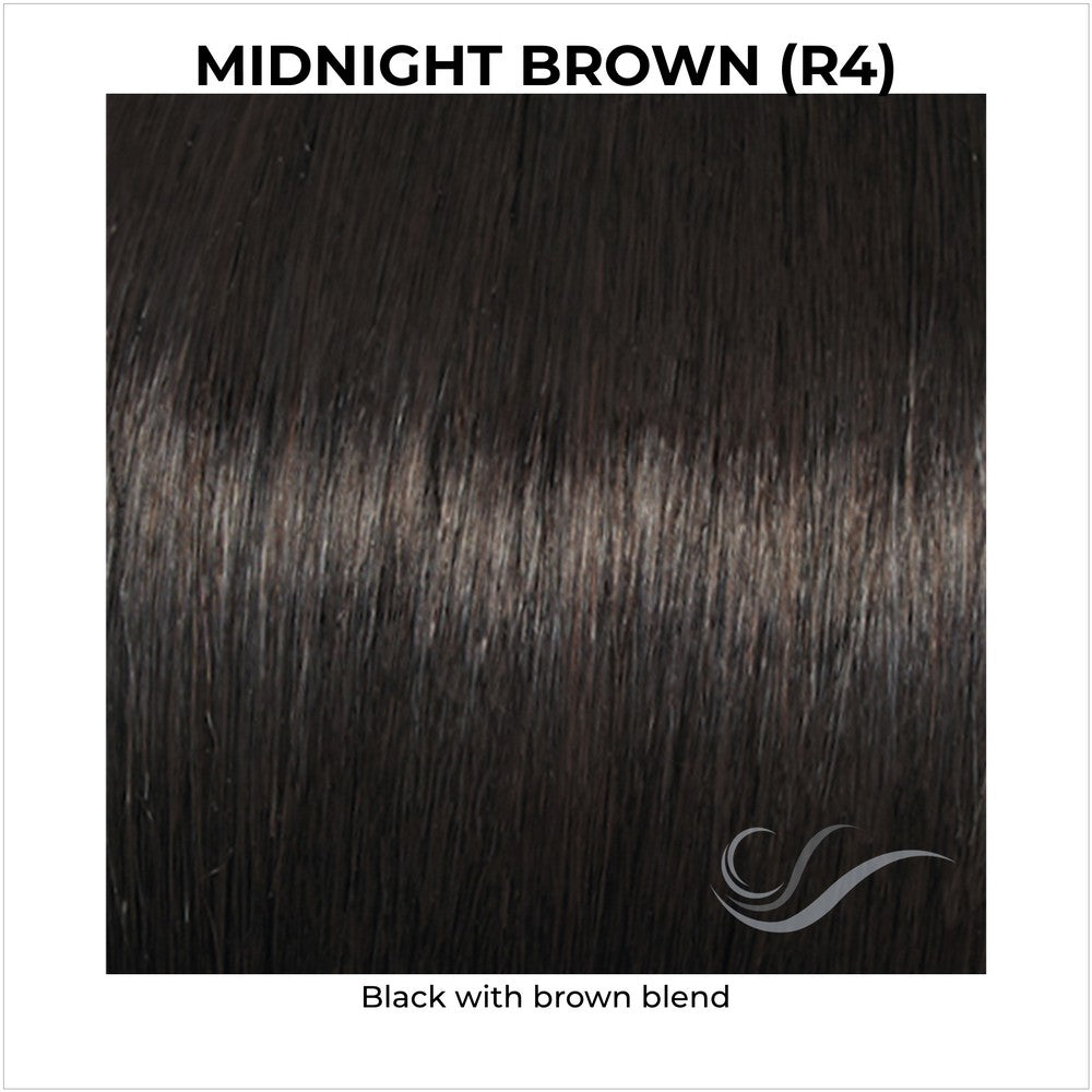 Midnight Brown (R4)-Black with brown blend