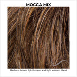 Load image into Gallery viewer, Mocca Mix-Medium brown, light brown, and light auburn blend
