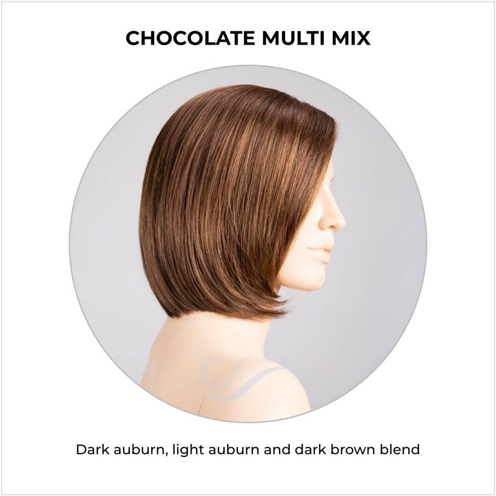 Narano by Ellen Wille in Chocolate Multi Mix-Dark auburn, light auburn and dark brown blend