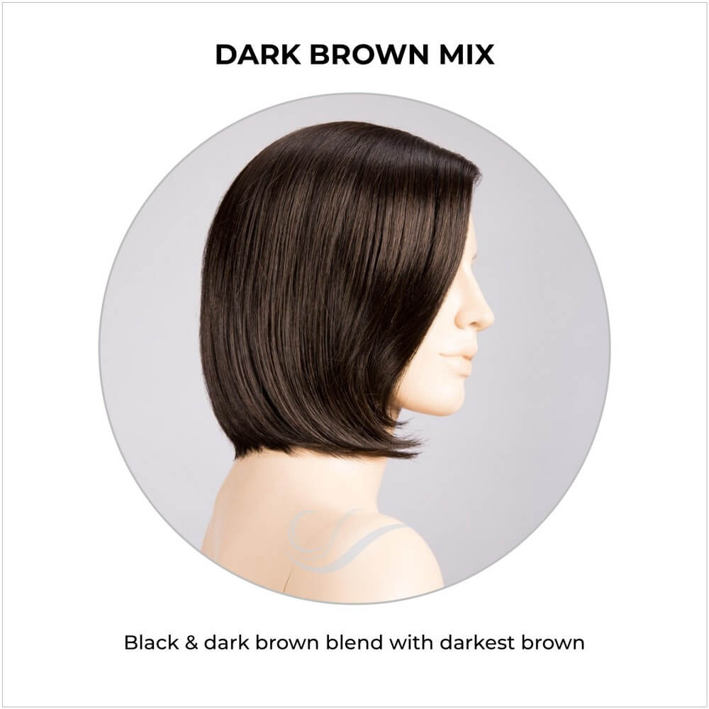 Narano by Ellen Wille in Dark Brown Mix-Black & dark brown blend with darkest brown