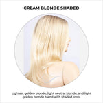 Load image into Gallery viewer, Noblesse Soft by Ellen Wille in Cream Blonde Shaded-Lightest golden blonde, light neutral blonde, and light golden blonde blend with shaded roots
