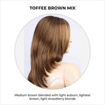 Load image into Gallery viewer, Noblesse Soft by Ellen Wille in Toffee Brown Mix-Medium brown blended with light auburn, lightest brown, light strawberry blonde
