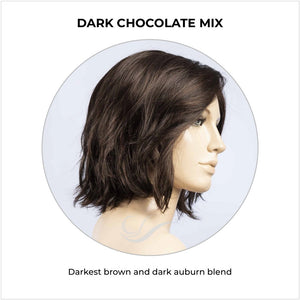 Nola by Ellen Wille in Dark Chocolate Mix-Darkest brown and dark auburn blend