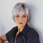 Load image into Gallery viewer, Nour by Noriko wig in Lilac Silver-R Image 1
