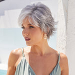 Load image into Gallery viewer, Nour by Noriko wig in Lilac Silver-R Image 3

