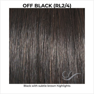 Off Black (RL2/4)-Black with subtle brown highlights
